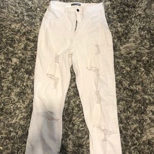 White Fashion nova jeans